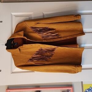 forever 21 western fringe top micro fiber fabric never worn nfr rodeo western